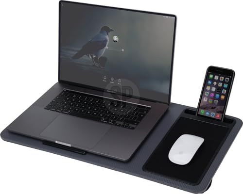 Betttablett Betttisch Tablettisch Beistelltisch Serviertablett mit Polster Tabletttisch klappbar Laptoptisch