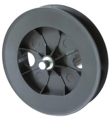 IdeaGenesis - Jalousiescheibe mit Zapfen für 22mm-Bänder | Jalousie-Rolle für Achsen 60mm | Scheibe mit Metallzapfen | Ersatz- und Ersatzteile (22mm-Band mit Zapfen, 150X60)