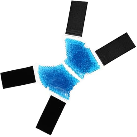 Hoement Borsa di Ghiaccio Effetto Lenitivo e Morbido per Caviglia e Piede in Gel Pvc Riutilizzabile Impacco Caldo e Freddo per Lesioni e Riabilitazione