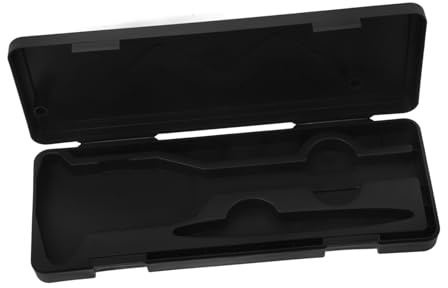 BAZEITFLOW Boîte de Rangement pour Pied à Coulisse Numérique et Gradué Coque Plastique Protectrice Multifonction Portable Étui Compact pour Outils de Mesure Protection Fiable pour Caliper et