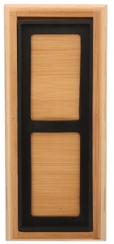 Soporte Base Bambú Antideslizante, Piedra de Afilar | Juego de 1 Pieza, para Piedra 180×60mm, Goma y Acabado Pulido, Diseño Simple Color