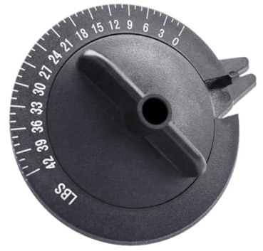 Medidor De Tensión De Cuerdas De Raqueta: Deje De Encordar Conjeturas, Estilo Analógico De Alta Precisión, Rango Preciso De 0 A 42 Libras, Cuerpo De Polímero ABS De Industrial, Para Jugadores De