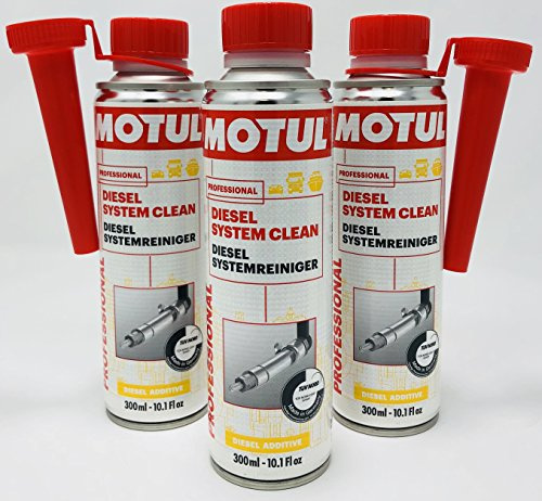 Motul 3 Dosen x Zusatzstoff Kraftstoff Professional Diesel System Clean 300 ml