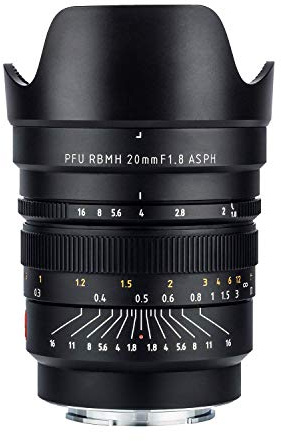 Viltrox 20mm f1.8 Wide Angle Prime Lens Full Frame Manual Focus Camera Lens for Sony E Mount DSLR A7 A7III A7RIII A7RII A7II A9 A6500 A6300