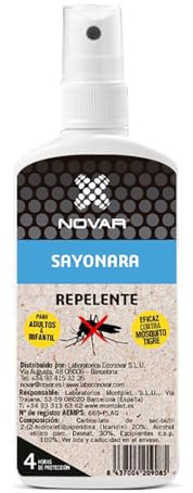 Repelente de mosquitos SAYONARA | Formato viaje 100ml