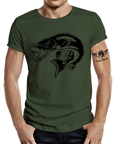 Geschenk T-Shirt für Angler und Fischer