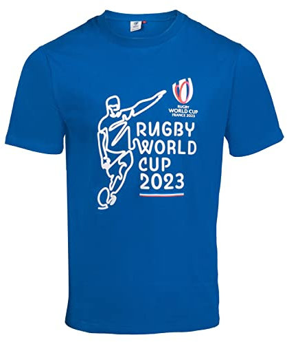 Rugby World Cup T-Shirt RWC - Collection Officielle Coupe du Monde de Rugby 2023 - Taille M