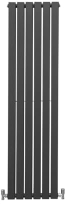 Radiador Panel Plano Lujoso 1600x420mm 160x42cm Gris Antracita Calefacción Calefactor Vertical Horizontal Montaje Pared Cocina Salón Baño Cepillo Limpieza Kit Reparación GRATIS Garantía 15 Años