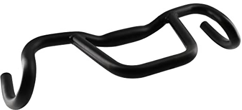 WEERAS Bicycle Drop Handlebar Aluminum Alloy Round Tube Gravel Handlebar 31.8 Diameter, 420mm-520mm, 20mm Sink Height, for Touring Bikes