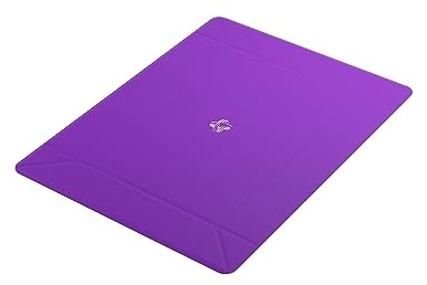 Gamegenic GGS60053 - Vassoio Magnetico per Dadi Rettangolare Nero e Viola