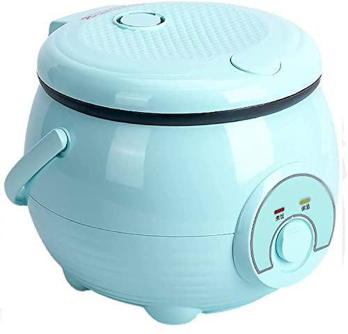 SilteD Mini Cute Rice Cooker & Steamer 2L Large Capacity Thickened Aluminum Alloy Non-Stick Inner Pot For Family Dormitory 1~3 People