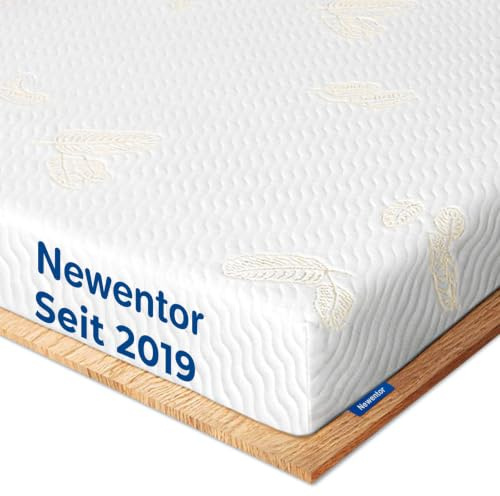Newentor® Matratzen Topper 180x200cm H5 H6, Matratzentopper 180x200 Schlafsofa Bett, Mattress Topper 180x200 Boxspringbett Öko-Tex Zertifiziert Bezug Kaltschaum 7CM Höhe
