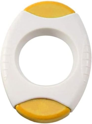 Yellow Egg Cracker Tool, Shell Opener Topper Cutter Separator for Quickly Cutting Off Tops of Eggs, Kitchen Gadgets Scissors