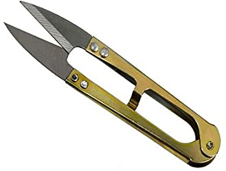 Kitchen Scissors U Shape Sewing Scissors Yarn Thread Cutter Small Snips Trimming Nipper for Stitch Embroidery DIY Sewing Supplies