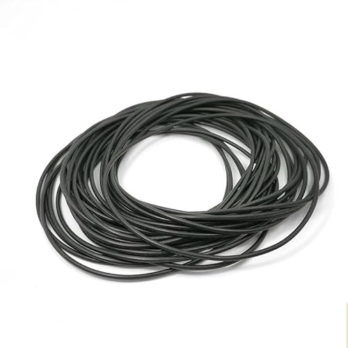 BCOMFY 1,0mm OD 3mm -105mm Caucho de nitrilo butadieno NBR Anillo de Sellado reparación Esqueleto Junta de Sellado de Aceite Junta tórica arandela de Sellado(OD 17mm (100Pcs))
