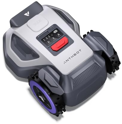 ANTHBOT Robot Tondeuse M9, Surface de Tonte de 800 m²