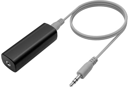 3.5mm Ground Loop Noise Isolator for Car Audio,Noise Filter Hum Eliminator with 30cm Audio Connection Cable,AUX Audio Interference Isolation Adapter for Home Stereo System,Eliminate Humming and Buzzin