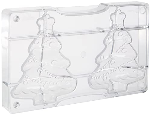 DECORA 0050113 Profi-SCHOKOLADENFORM FÜR Tannenbaum 85X105 MM 200X120X22 MM