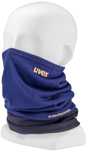 Uvex loop thermo scaldacollo tubolare, traspirante, pile caldo, navy, one size