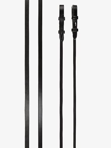 PS of Sweden Zügel ZÜGEL RUNDGENÄHT 13 MM SUPERGRIP Full schwarz