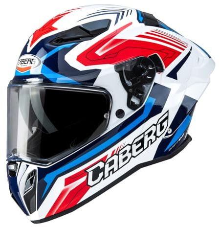 CABERG HELMET DRIFT EVO II JARAMA WHITE/RED/BLUE M