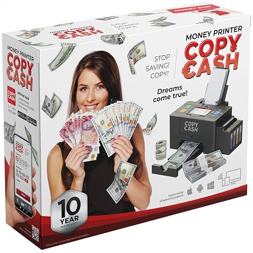 Jokebox CopyCash Prank Gift Box – Hilarious Fake Empty Gift Box for Real Presents, Funny Gag Gift for Men and Women, Moms & Dads, Ideal for Birthdays and Pranks.