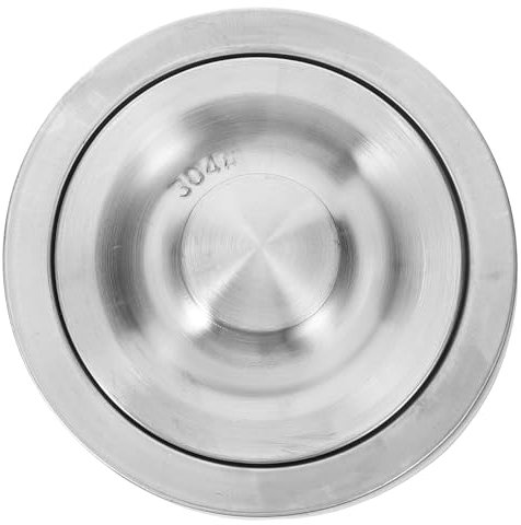 Veemoon Sink Drain Cover Drain Strainer Bag Net Kitchen Sink Drainer Plug Stainless Steel Construction Prevent Clogs