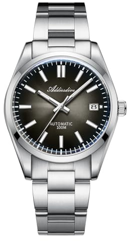 ADDIESDIVE Lujoso Reloj automático Hombre Cristal de Zafiro con Espejo de Burbujas NH35A Reloj Luminoso 100 m AD2071