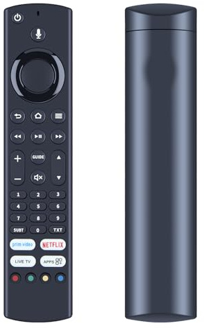 GOUYESHO Voice Remote Control RM-C3253 Fit for JVC Edition Smart TV LT-55CF890 LT-49CF890 LT-40CF890 LT-43CF890 LT-50CF890 LT-65CF890