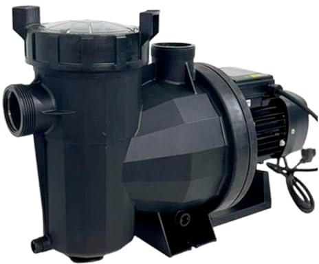 PISCINA SPA JARDÍN OCIO Bomba VPlus-Max 38773-P | Bomba para Piscina 1,0 CV Monofásica 220V/50Hz, Negro