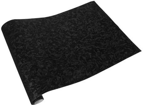 SOLUSTRE Autocollant Fibre Voiture Film Protection Externe Décoration Auto Autocollant Brillant Accessoire