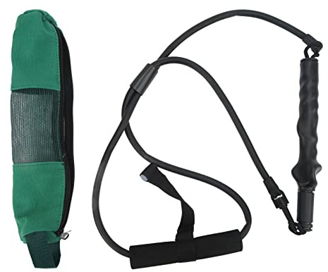 WIHFHGZ Ceinture de Résistance Latex Haute Élasticité, Bande de Tension pour Entraînement de Posture de Swing, avec Sac de Rangement - Résistant, Anti - Glisse, Parfait pour Yoga et Pila