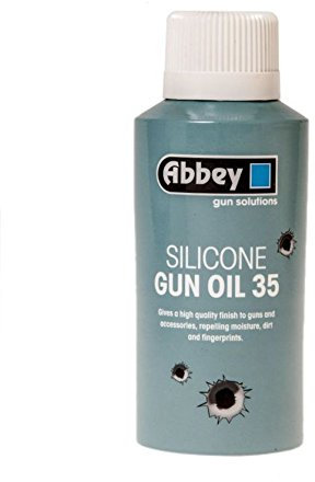 ABBEY SILICONE GUN OIL 35 - 150ML AEROSOL SPRAY CAN AIR GUN RIFLE AIRSOFT LUBRICANT #32