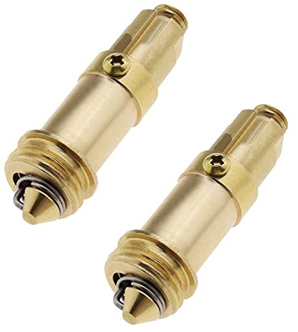 2x Basin Sink Click Pop Up Bolt Only Fit for M8 Threaded Sink Plug Replacement Brass Bathtub Sink Drain Stopper Assembly Bathroom Kitchen Sink Accessories