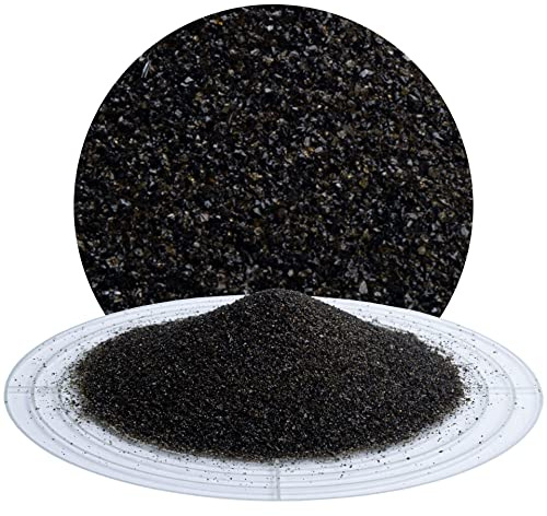 Strahlmittel Strahlgut Strahlschlacke 0,2 - 0,8 mm | Mineralisches Einwegstrahlmittel aus Silikatschlacke, stark abrasiv, Schmelzkammerschlacke, Oberflächenbearbeitung