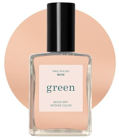 Manucurist Green Vernis à Ongles Nude Beige - Vernis à Ongles Classique - Effet Manucure professionnelle - Vernis Manucurist - Vernis Ongles - Nail Polish - 15ml