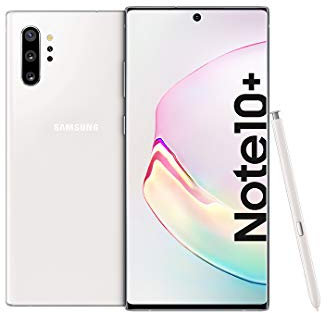SAMSUNG Galaxy Note 10+ Smartphone Bundle (17.2cm (6.8 Zoll) 256GB interner Speicher, 12GB RAM, Dual SIM, Android) Aura White inkl. 36 Monate Herstellergarantie [Exklusiv bei Amazon] Deutsche Version
