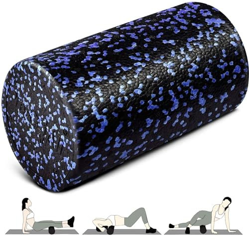Yes4All Foam Roller - Rullo In Schiuma Ultra Leggero In EPP Ad Alta Densità Lungo 30/45/61/91 CM Per Schiena, Gambe, Allenamenti, Punti Trigger, Palestra, Pilates, Fitness, Yoga, Tessuti Profondi