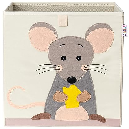 KNECKES Premium Aufbewahrungsbox Kallax Kinder - 8 Motive (33x33x33cm) | Größe passend als Kallax Boxen Kinderzimmer | Spielzeug-Kiste zusammenfaltbar, stabiler Boden, langlebig