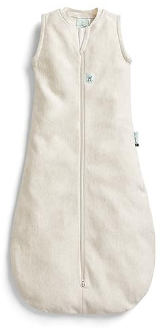 ergoPouch Baby Sleep Sack, 3-12 Months, 1.0 TOG, Oatmeal Marle