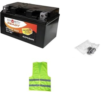 KOMPATIBEL MIT KT-M SMC 4T 690 pro Jahr 2008 al 2011 Batterie YTZ10S-BS OKYAMI OTZ10S GELIEFERT GELADEN UND BEREIT ZU VERWENDEN BATTERIEN 8,6 Ampere 12 Volt 150X87X93MM