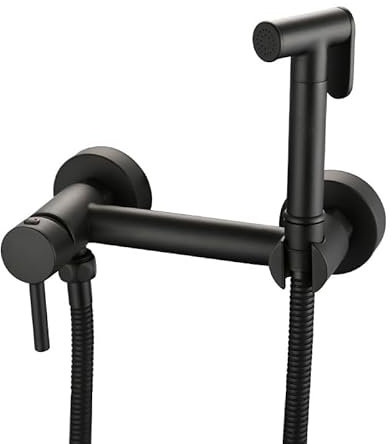 Doccetta Per Wc Bidet Doccetta Kit Doccino Per Bidet Wc Doccetta Bidet Con Miscelatore Misto Caldo E Freddo Tutto In Rame nero