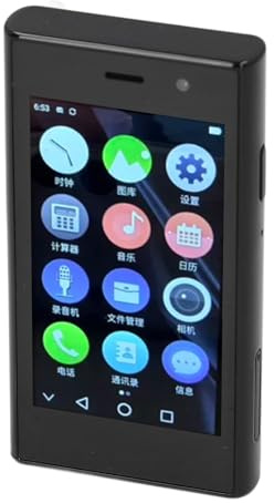 Mini Smartphone 4G Sbloccato, Cellulare Tascabile per Studenti Dual SIM da 3,0 Pollici con Fotocamera da 2 GB 16 GB 5.0 MP 2.0 MP Bluetooth 4.0, Piccolo Smartphone per Studenti