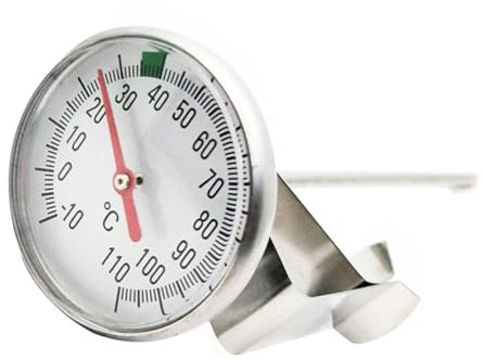 Garneck Milch Und Kaffee-thermometer Mit Clip Präzisionssonde Für Schnelle Und Genaue Temperaturmessung Kochthermometer Für Lebensmittel Und Flüssigkeiten Küchen-lebensmittelthermometer