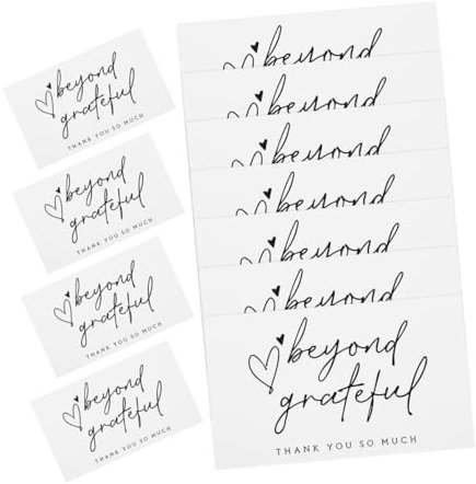 TOGEVAL 150 Stück Geschenkkarten card sleeves grusskarte card glückwunsch karten Visitenkarten Dankeschön-Karten- Dankeschön-Kaufkarte Karten als Papier