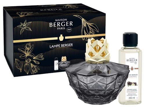 Maison Berger - Lampe Kali Schwarz - Zauber der Vanille