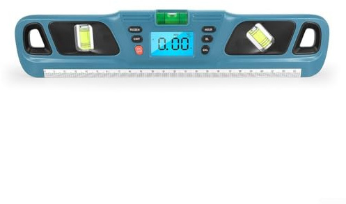 Zilimontt Digitales Niveau-Lineal, Winkelmesser, Neigungsmesser, Winkelmesser, Wasserwaage, digitales Niveau, elektronischer Neigungsmesser, Winkelmesser, Winkelmesser