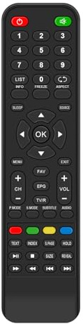 Fernbedienung Kompatibel mit Dyon TV LIVE 24 PRO V2, LIVE-24-PRO-V2