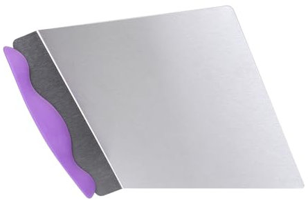 Stainless Steel Cake Lifter Strong and Rustproof Moving Plate for Cake Baking Tool Ideal Cake Maker, 9.6x7.9x0.8in Stainless Steel, for Pastry Chef