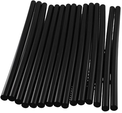 Nsssunnre 15Pcs Hot Glue Sticks, 270 X11mm Black Hot Melt Glue Sticks for Car Body Dent Repair Remover Crafts DIY Projects